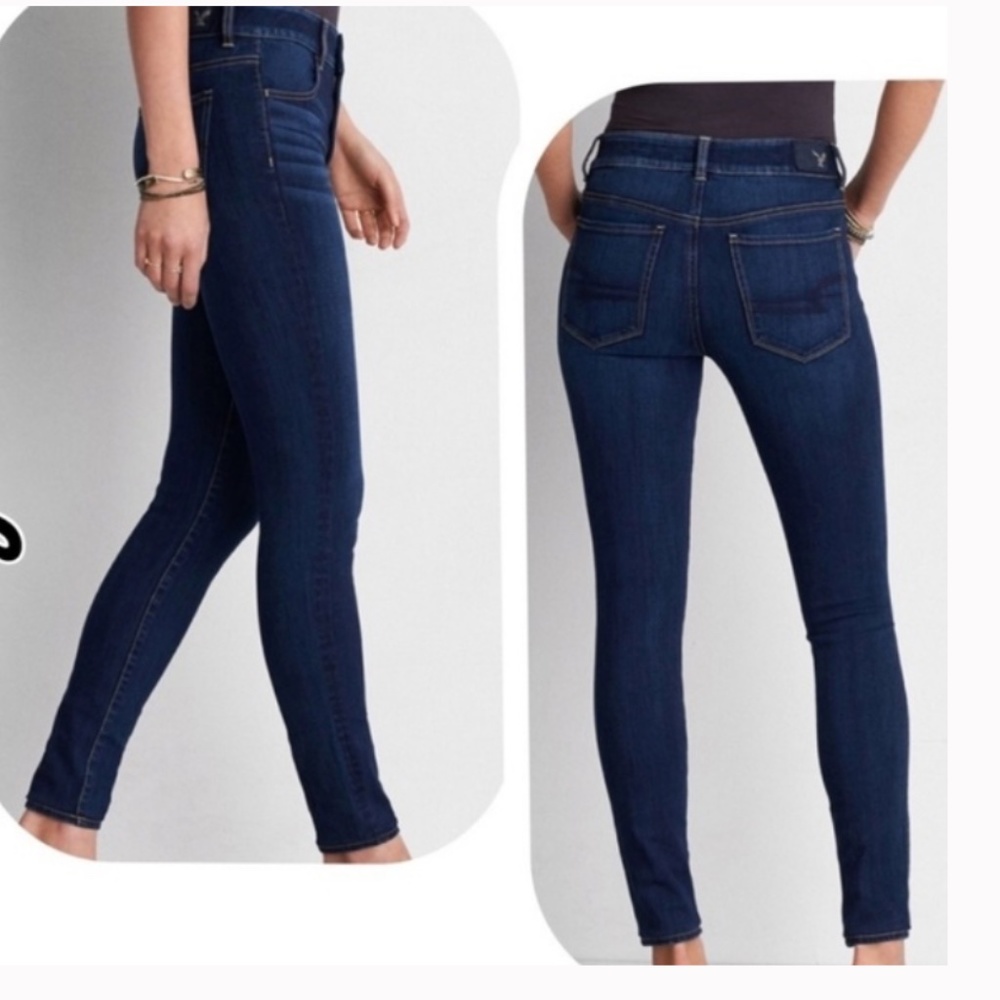 American Eagle Jean Super Stretch Midnight Blue